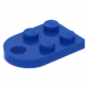 LEGO lapos elem 2x3 íves lyukkal, kék (3176)